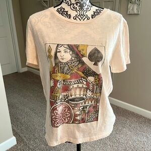 Lucky Brand Pink Casual Tee